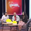 Lets Talk About Health - Channel 5, MediaCorp | Products seen: [Oat Midback Modular Sofa & Ridge Coffee Table]